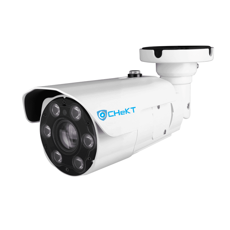 CHEKT AI Outdoor Bullet, Motorized Lens w\ IR